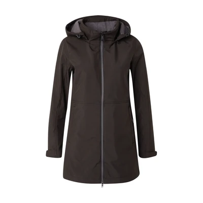Afbeelding van killtec dames Softshell parka/softshell jas met afritsbare capuchon KOW 95 WMN SFTSHLL PRK, schwarz, 36, 41803 000