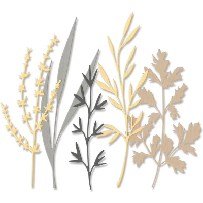 Afbeelding van Sizzix Thinlits Die Set Woodland Stems by Olivia Rose