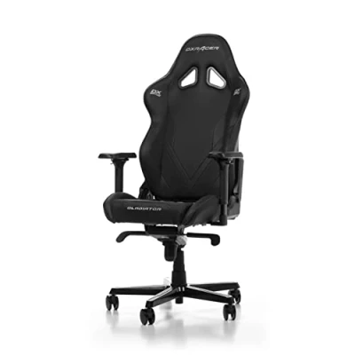 Afbeelding van DXRacer (Het Origineel) Gladiator G001 Gamingstoel, Kunstleer, Zwart, Tot 200 cm
