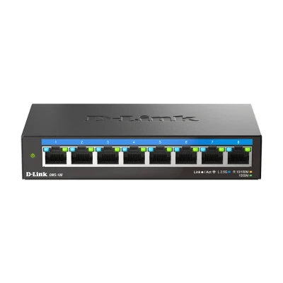 Afbeelding van D Link 8 poorts 2,5G Multi Gigabit Desktop Switch