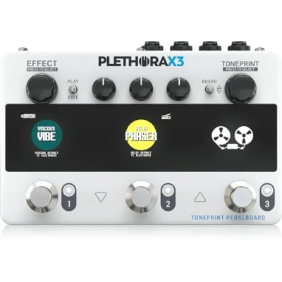 Afbeelding van TC Electronic PLETHORA X3 met meerdere effecten