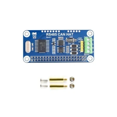 Afbeelding van Waveshare RS485 CAN HAT for Raspberry Pi Zero/Zero W/Zero WH/2B/3B/3B+ Allowing Stable Long Distance Communication