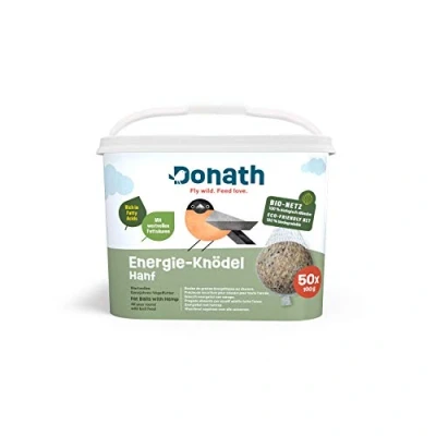 Afbeelding van Donath Hennep Energie Ballen in Biologische Net, 1 x 5 kg