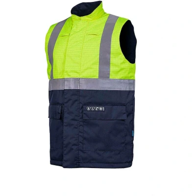 Afbeelding van Bodywarmer Bravone Geel 100% Polyester Maat L