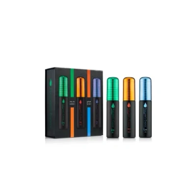 Afbeelding van PERFUMER&#039;S CHOICE nr. 9 van Victor, 10 Mojo en 11 Leo Geur voor heren 3 x 50 ml Eau de Parfum cadeauset ml, Milton Lloyd