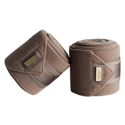 Afbeelding van Equestrian Stockholm Champagne fleece bandages