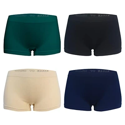 Afbeelding van Libella Damesslip in lage taille (verpakking van 6) naadloze onderbroek microvezel 3908, 4*veelkleurig 2, XXL 3XL