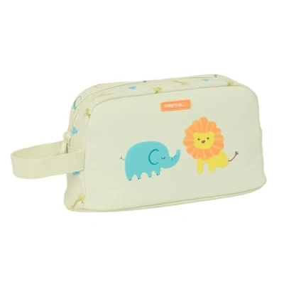 Afbeelding van Thermische Snacktas Safta Jungle Beige 21.5 x 12 6.5 cm