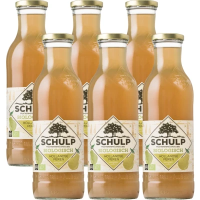 Afbeelding van Schulp Perensap Biologisch 6 x 0,75 liter