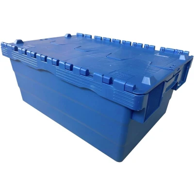 Afbeelding van VISO DSW5527 Box met klapdeksel (b x h d) 400 320 300 mm Blauw 1 stuk(s)