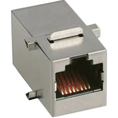 Afbeelding van MH Connectors MH3101S CAT5E RJ45 koppeling 2101 0115 04 Bus, inbouw Metaal 1 stuk(s)