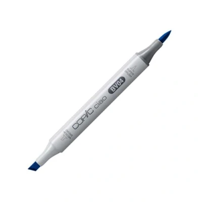 Afbeelding van COPIC Ciao Marker Type BV 04, Blue Berry, veelzijdige layout marker, op alcoholbasis, met een medium breedte en penseelpunt