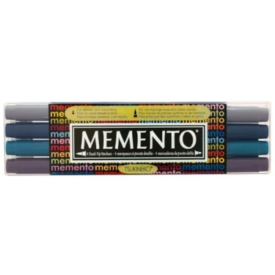 Afbeelding van Tsukineko Memento Dual Tip Markers, Dolfijn Spelen