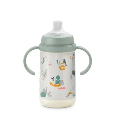 Afbeelding van Suavinex A Walk In The Park Green 270ml Drinkfles met Handvatten SXSAZ2083409