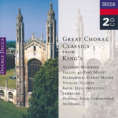 Afbeelding van Great Choral Classics from King&#039;s Allegri, Tallis, et al
