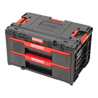 Afbeelding van Qbrick System ONE Lade 2 Gereedschapskist 2.0 587 x 380 340 mm 29 l met twee laden