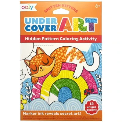 Afbeelding van Ooly kleurplaten undercover art smitten kittens 12st