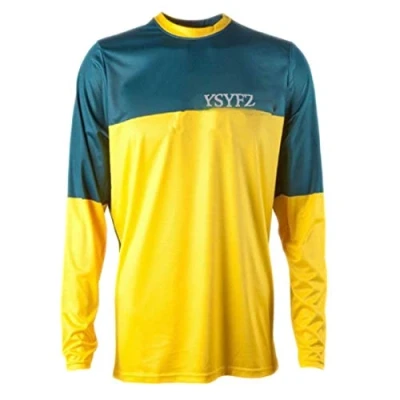Afbeelding van Mountainbiketop heren MTB shirt met lange mouwen Offroad Sneldrogend
