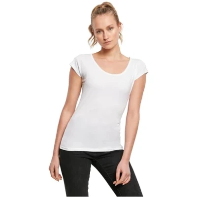 Afbeelding van Build Your Brand Dames By035 Ladies Back Cut Tee T shirt