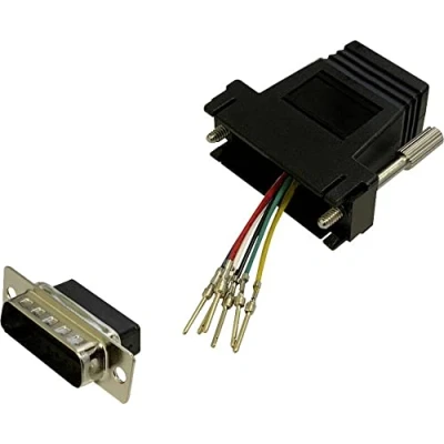 Afbeelding van BKL Electronic 10121116 Adapter D sub stekker 15 polig RJ12 bus 1 stuk(s) Single