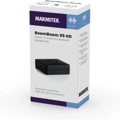 Afbeelding van Marmitek BoomBoom 55 HD Bluetooth transmitter AptX Low Latency