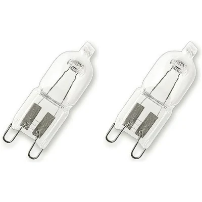 Afbeelding van Osram Halopin 66748 48 Watt G9 halogeenstift, dimbaar, 230 V, warm wit, 740 lumen, halogeenlampen, penfitting, 2 stuks