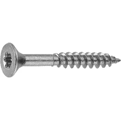 Afbeelding van Connex Universele schroeven 4,5 x 30 mm 1 kg grootverpakking verzonken kop TX Torx aandrijving gedeeltelijke schroefdraad blauw verzinkt/schroevenset/schroeven in zak / KL3244530