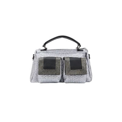 Afbeelding van Dreimaster Cobranded WITH Felipa Handtas, Dames, Maat: One Size, Silber