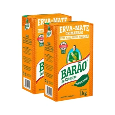 Afbeelding van Pack Erva Mate Tradicional Barão para tomar Chimarrão 2x 1kg