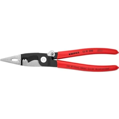 Afbeelding van Elektro installatietang 200mm_13 91 200 SB KNIPEX