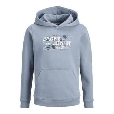 Afbeelding van Jack &amp; Jones Junior Jcooutdoor LOGO HOOD JNR Hoodie voor kinderen, Maat: 128, Flint stone