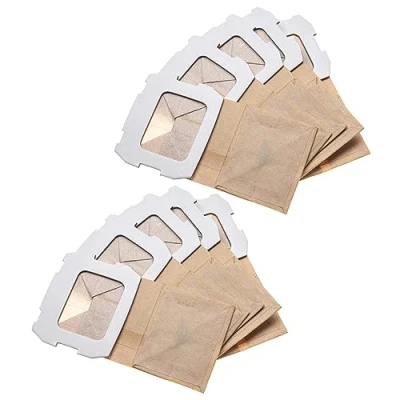 Afbeelding van vhbw 10x Turbo Filter Vervanging voor Makita 194746 9 Elektrische Sander, Orbitale Sander Paper Stofzak Set Zandkleurig
