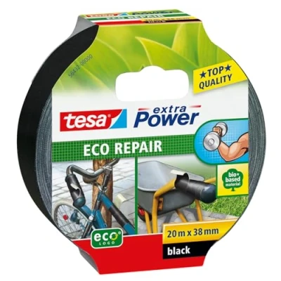 Afbeelding van tesa ECO REPAIR 56432 00000 00 Textieltape extra Power Zwart (l x b) 20 m 38 mm 1 stuk(s)