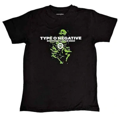 Afbeelding van Type O Negative Everyone I Love Is Dead Heren T shirt S Zwart