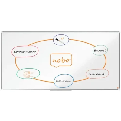 Afbeelding van Nobo Premium Plus magnetisch whiteboard, emaille, ft 180 x 90 cm
