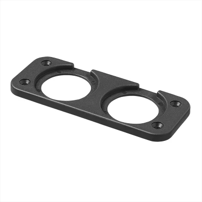 Afbeelding van Pro Plus Inbouw Installatieframe Dubbelvoudig 2 x Ø 29 mm Zwart