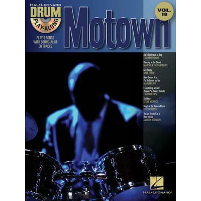Afbeelding van Hal Leonard Drum Play Along Vol. 18 Motown
