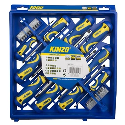 Afbeelding van Kinzo schroevendraaier set (30 stuks)