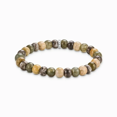Afbeelding van Thomas Sabo A2196 353 7 L21 Armband Heren Rebel Basics 21cm