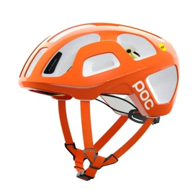 Afbeelding van POC Octal MIPS Unisex Helm, Maat: 59 62, Fluorescent orange