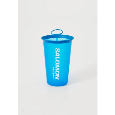 Afbeelding van Salomon Soft Cup Speed 150ml/5oz Unisex Hydration Accessoires, Eenvoudige Toegang, Gemakkelijk op te bergen, vrij van PVC en Bisfenol A, Blauw