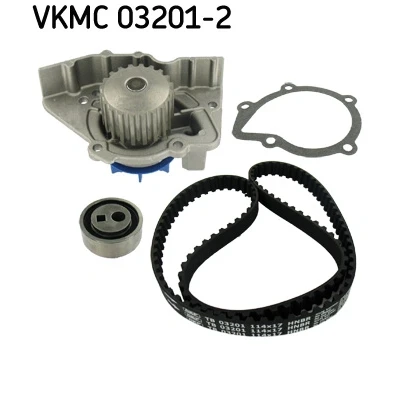 Afbeelding van Skf Distributieriem kit incl.waterpomp VKMC 03201 2