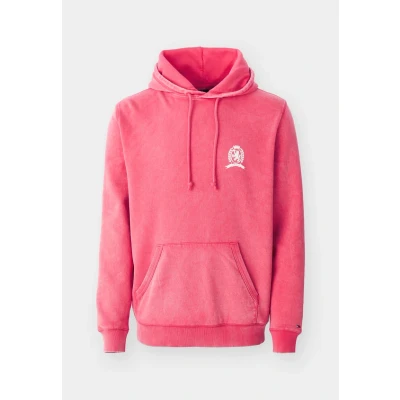 Afbeelding van Tommy Jeans Sweatshirt mintgroen / watermeloen rood donkerrood wit
