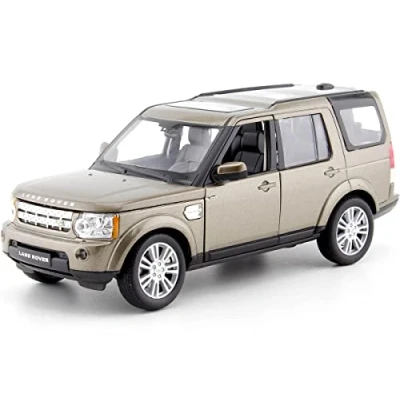Afbeelding van Land Rover Discovery 4, met. bruin, modelauto, kant en klaar model, Welly 1:24