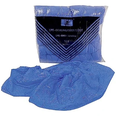Afbeelding van Unbekannt 1005083 Eenmalig schoenovertrek, blauw, 100 stuks blauw
