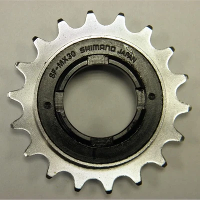 Afbeelding van Shimano Freewheel 18T zilver ISFMX3018 BSA