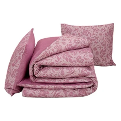 Afbeelding van Dekbedovertrek De Witte Lietaer Lea Lilac Flanel 260 x 200 / 220 cm Extra Breed