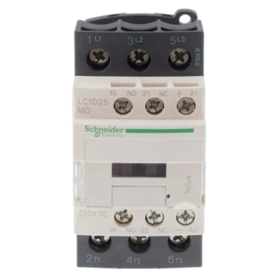 Afbeelding van Schneider Electric Schakelaar, 3P, Spl, 25A AC3 11KW 1NO1NC 220Vdc, Relais