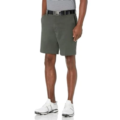 Afbeelding van Amazon Essentials Klassieke pasvorm stretch golfshort voor heren (verkrijgbaar in groot en lang), olijf, 32W