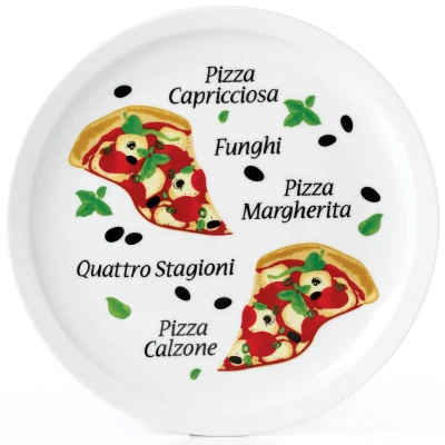 Afbeelding van van Well Pizzabord Margherita (set, 6 delig)